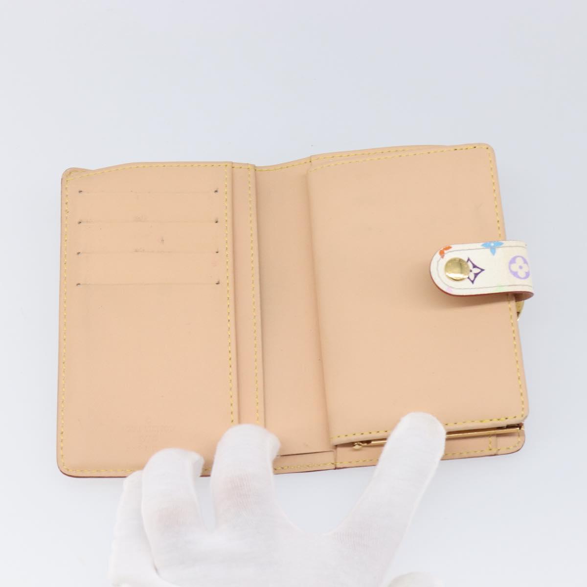 LOUIS VUITTON Monogram Multicolor Portefeuille Viennois M92987 LV Auth 202106