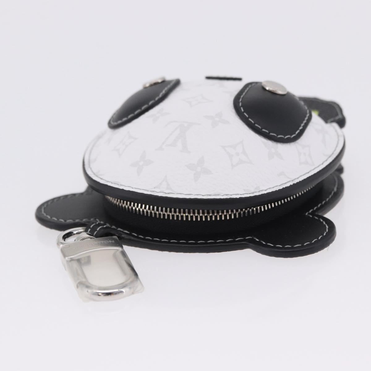 LOUIS VUITTON Monogram LV Panda Bag Charm White M03397 LV Auth 202108SM