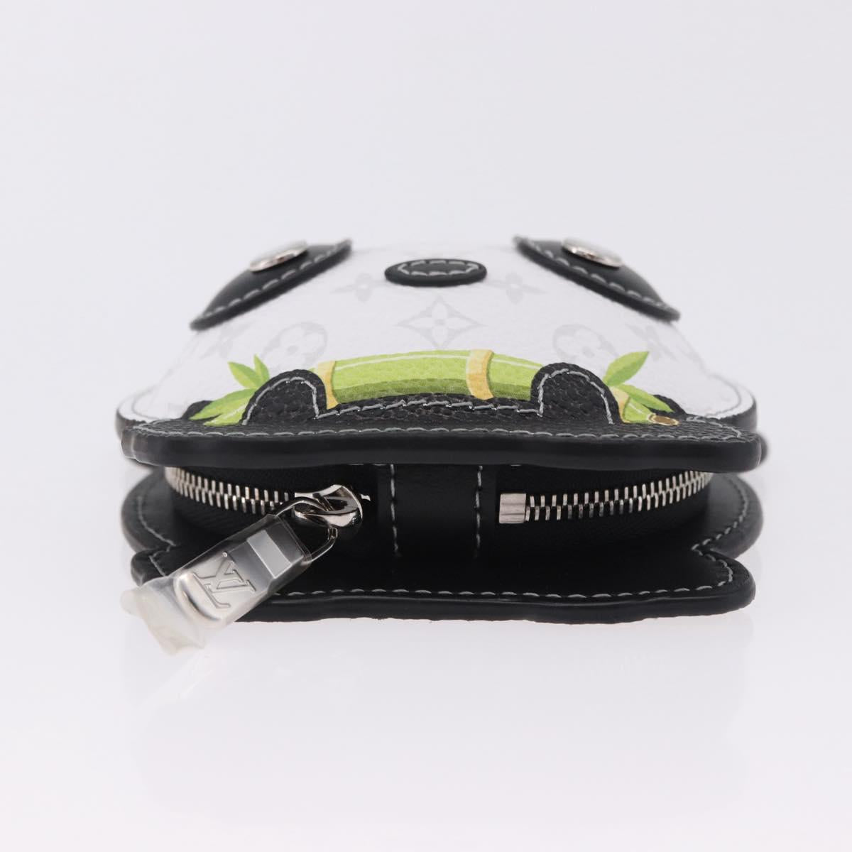 LOUIS VUITTON Monogram LV Panda Bag Charm White M03397 LV Auth 202108SM