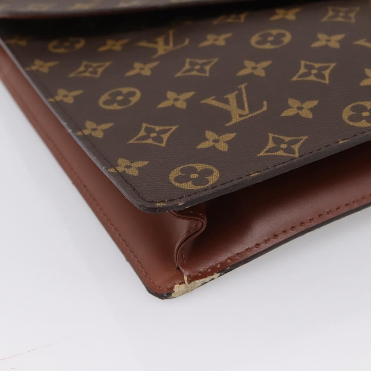 LOUIS VUITTON Monogram Porte Documents Bandouliere Bag M53338 LV Auth 202113A