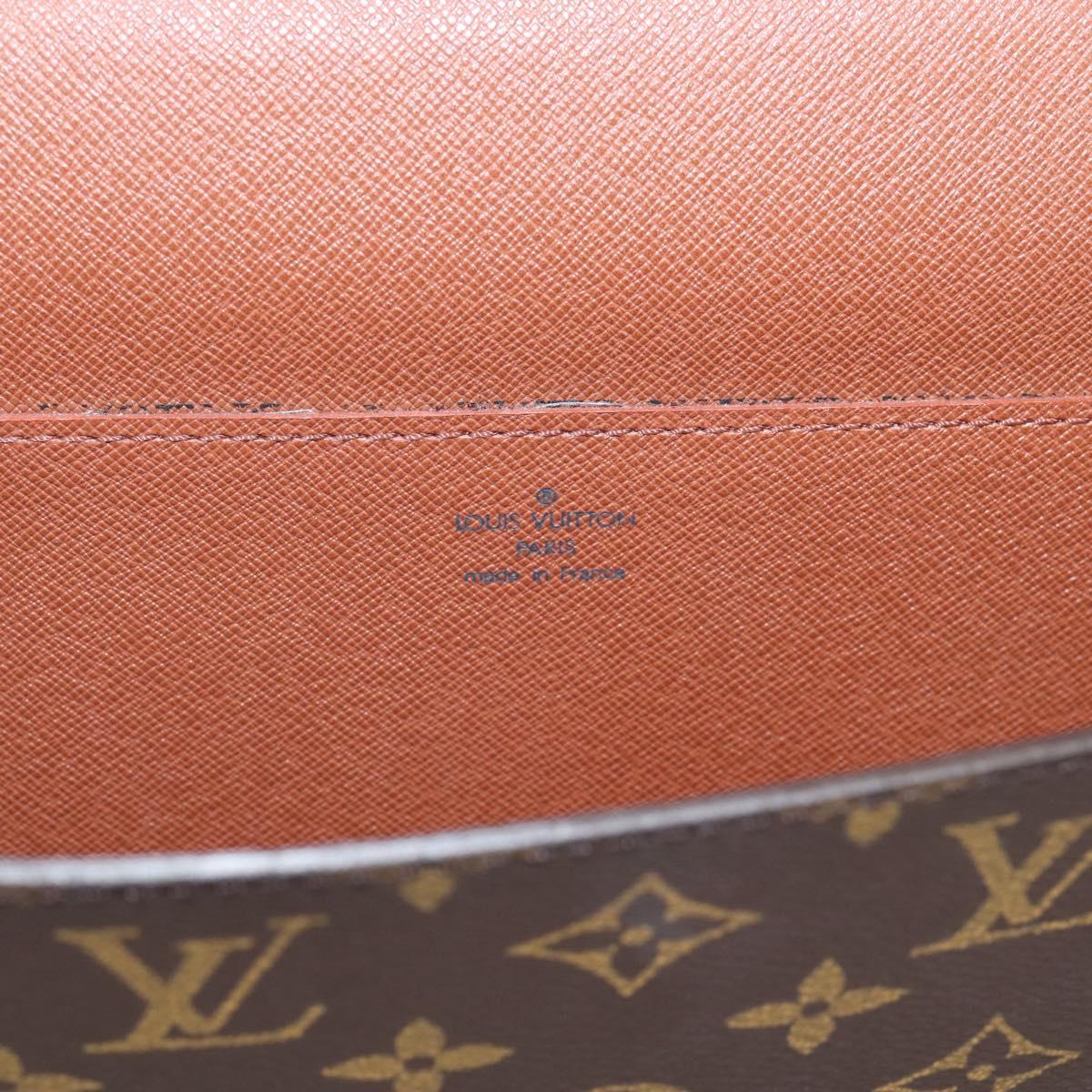 LOUIS VUITTON Monogram Porte Documents Bandouliere Bag M53338 LV Auth 202113A