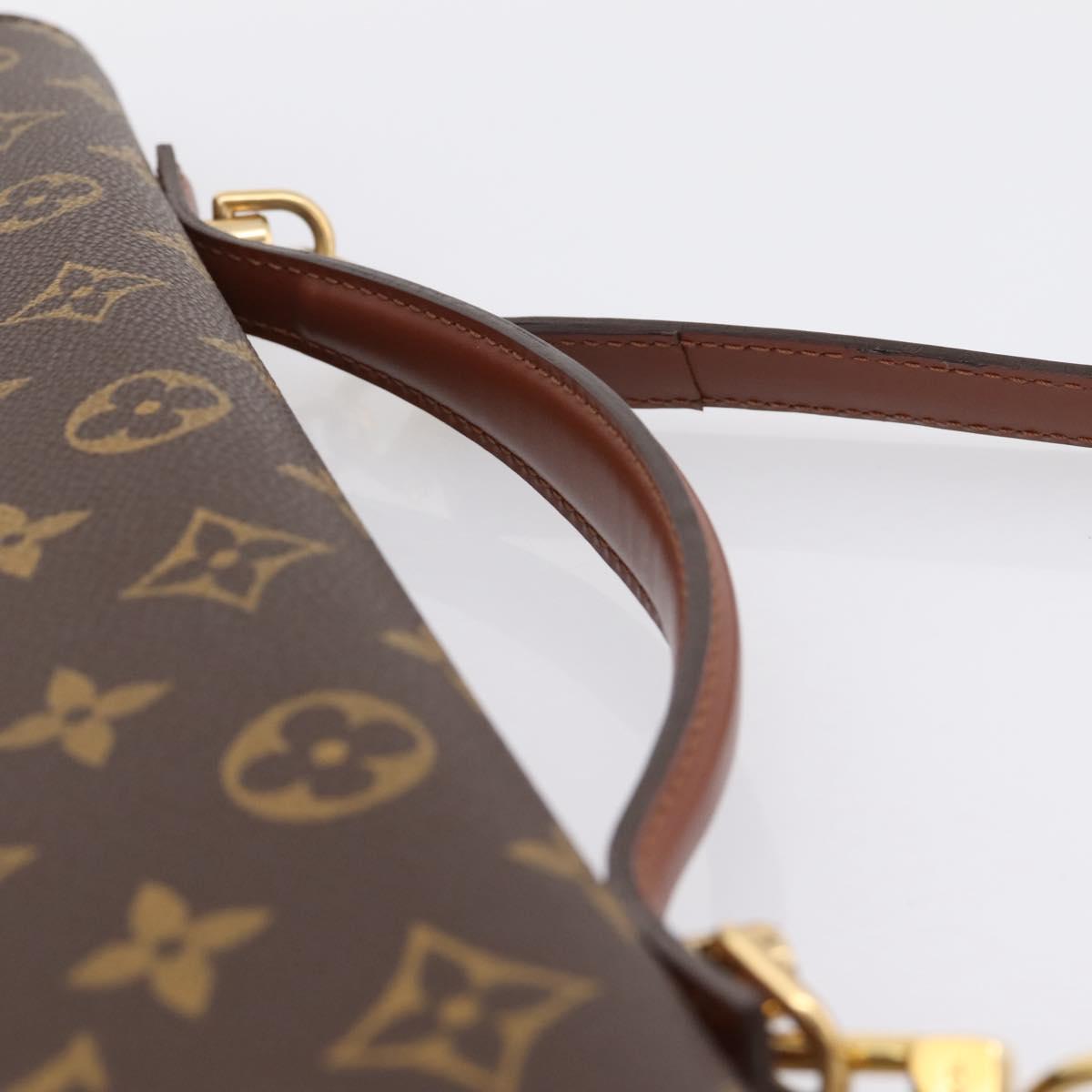 LOUIS VUITTON Monogram Porte Documents Bandouliere Bag M53338 LV Auth 202113A