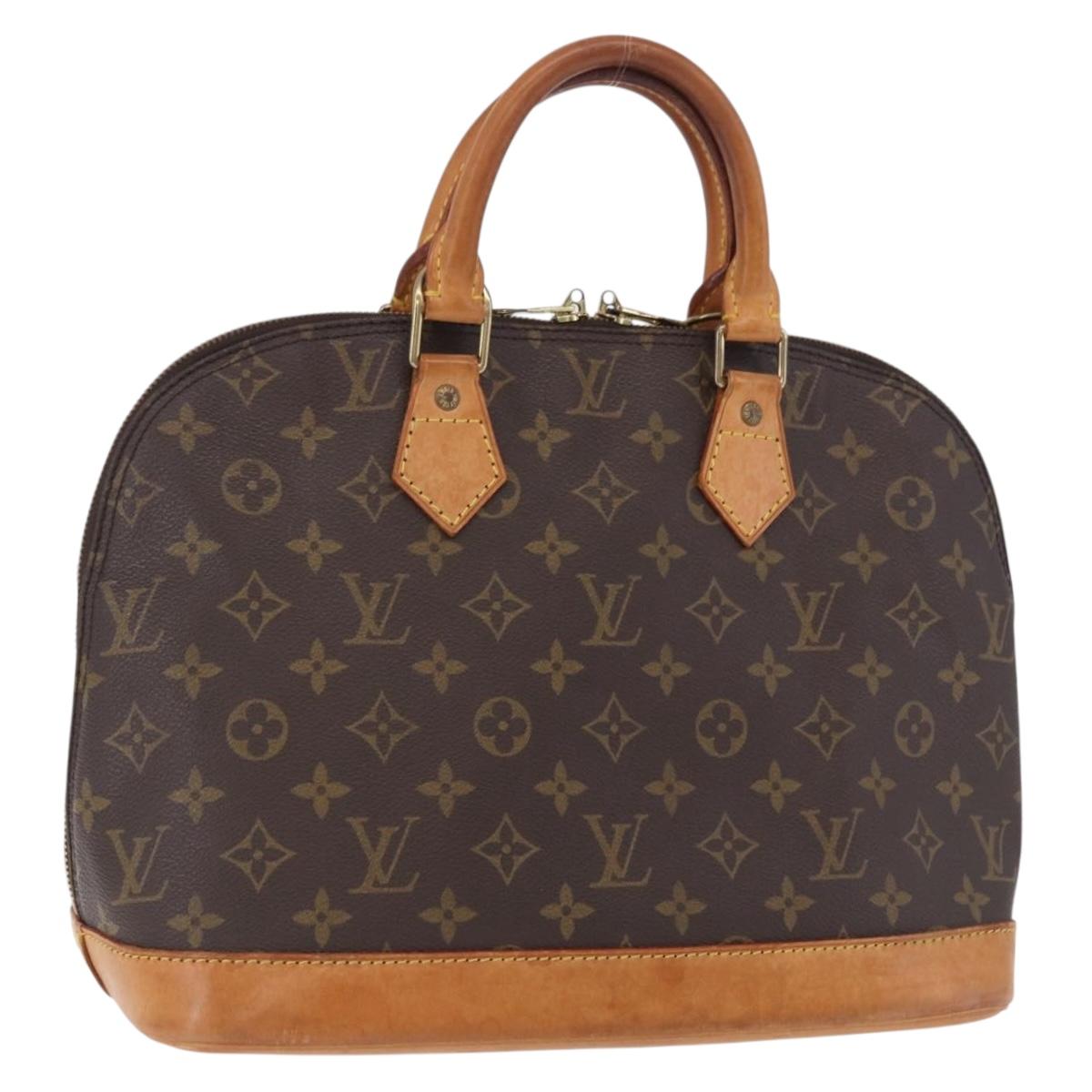 LOUIS VUITTON Monogram Alma Hand Bag M51130 LV Auth 202144A