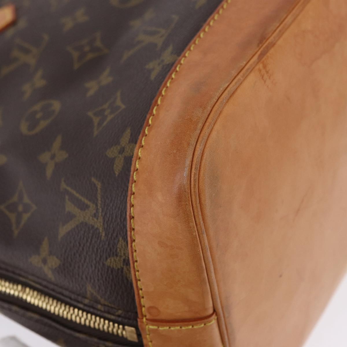 LOUIS VUITTON Monogram Alma Hand Bag M51130 LV Auth 202144A