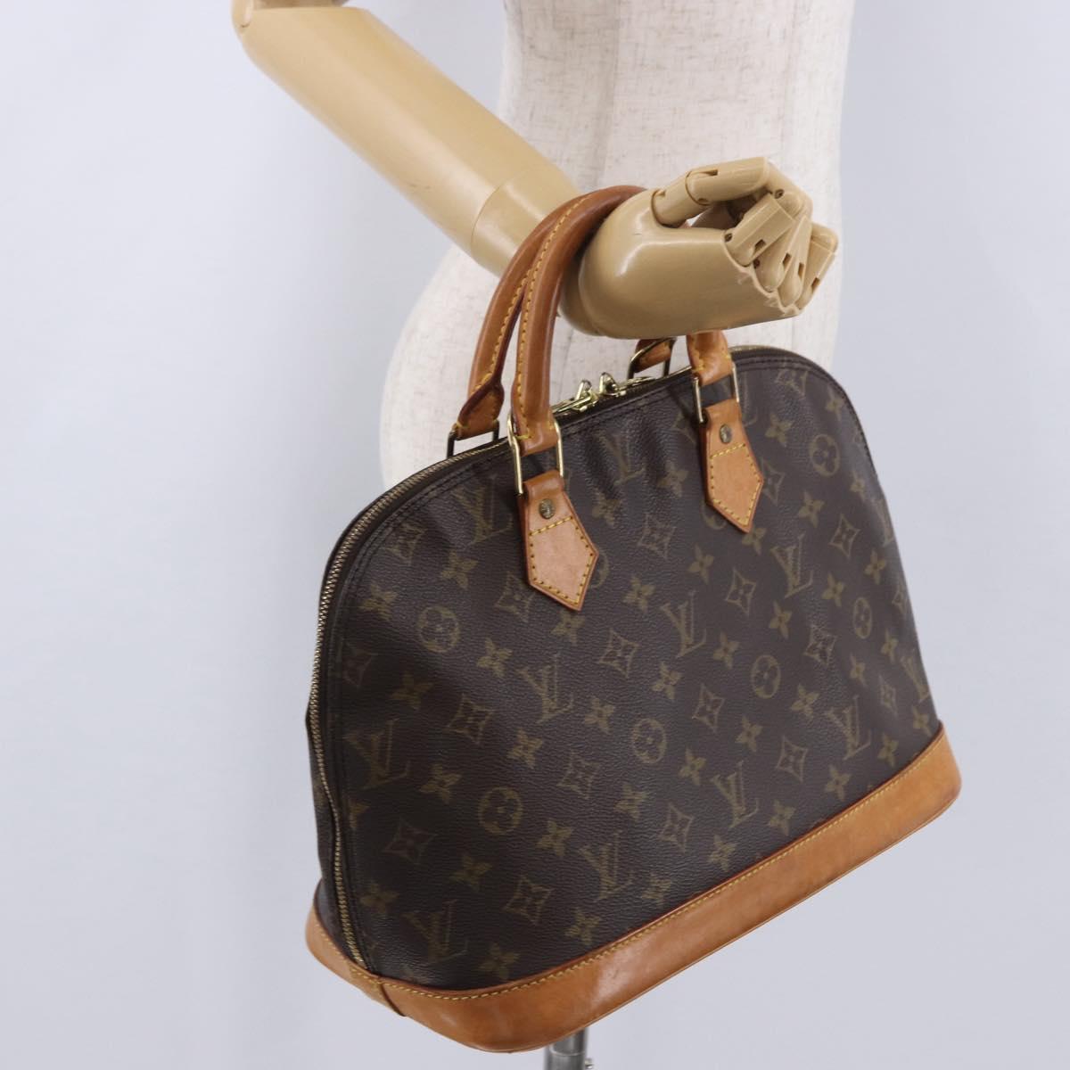 LOUIS VUITTON Monogram Alma Hand Bag M51130 LV Auth 202144A