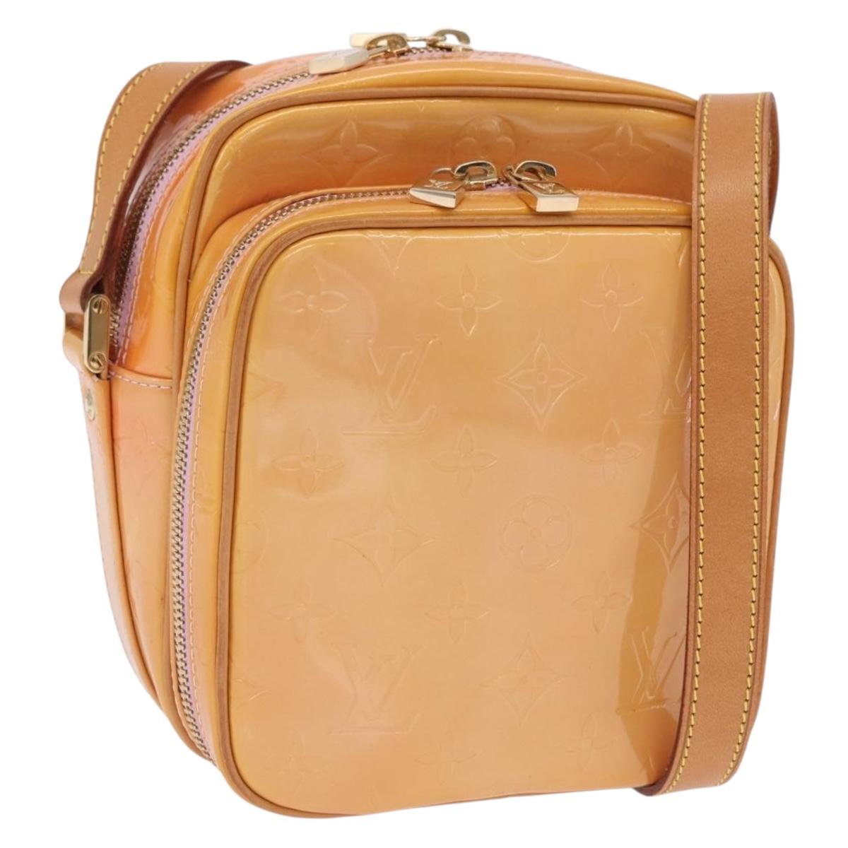 LOUIS VUITTON Monogram Vernis Wooster Shoulder Bag Rose M91037 LV Auth 202148A