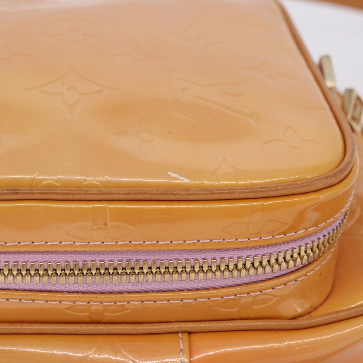 LOUIS VUITTON Monogram Vernis Wooster Shoulder Bag Rose M91037 LV Auth 202148A