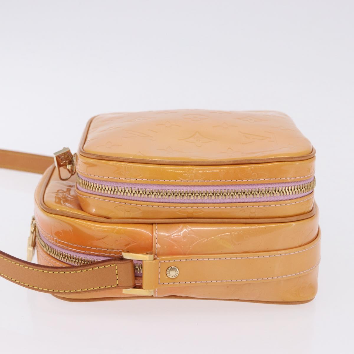 LOUIS VUITTON Monogram Vernis Wooster Shoulder Bag Rose M91037 LV Auth 202148A