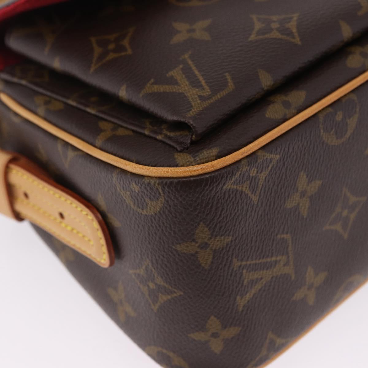 LOUIS VUITTON Monogram Viva Cite MM Shoulder Bag M51164 LV Auth 202149V