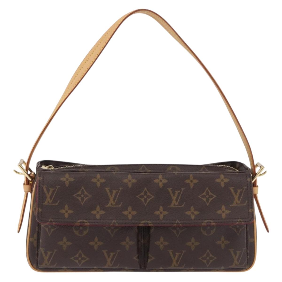 LOUIS VUITTON Monogram Viva Cite MM Shoulder Bag M51164 LV Auth 202149V
