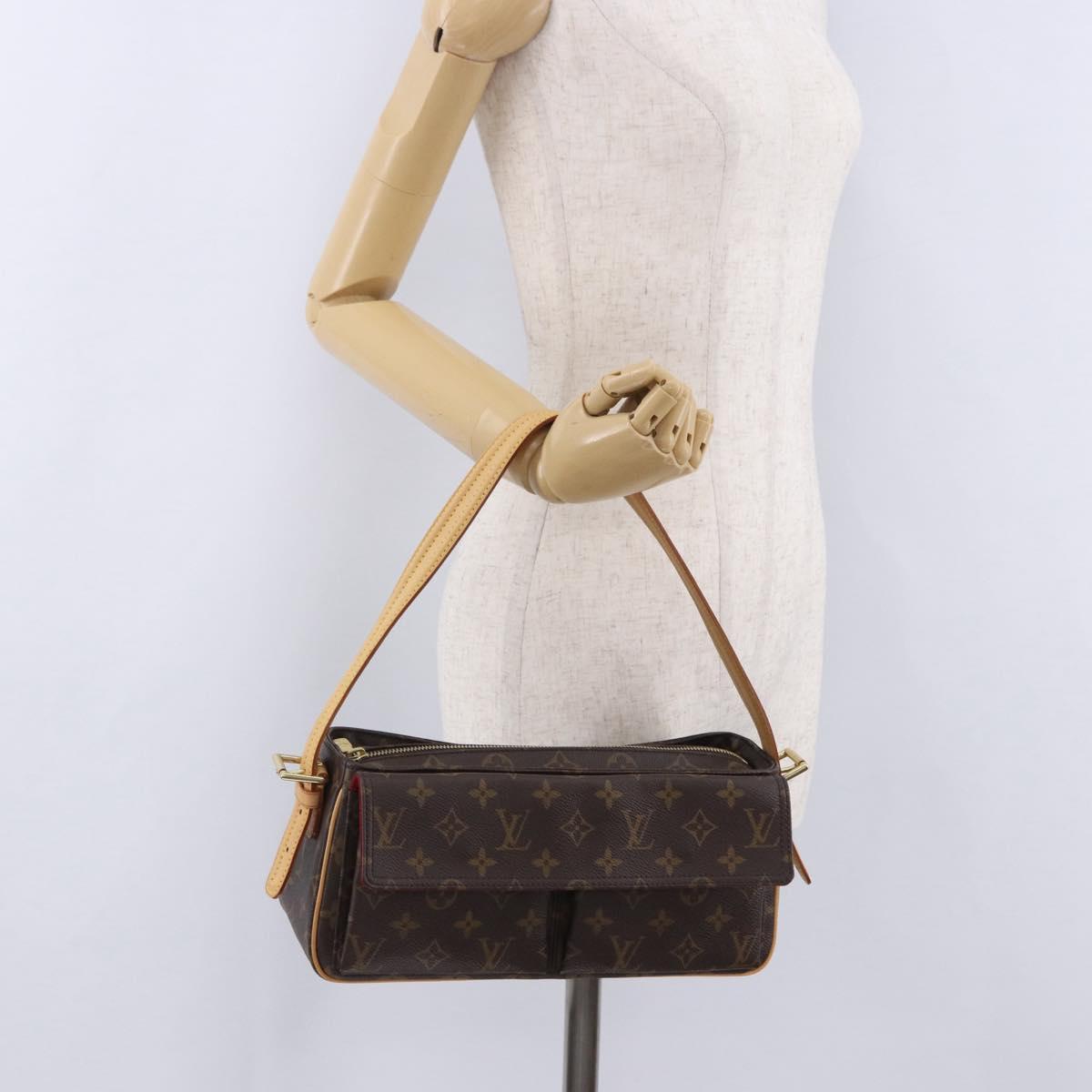 LOUIS VUITTON Monogram Viva Cite MM Shoulder Bag M51164 LV Auth 202149V
