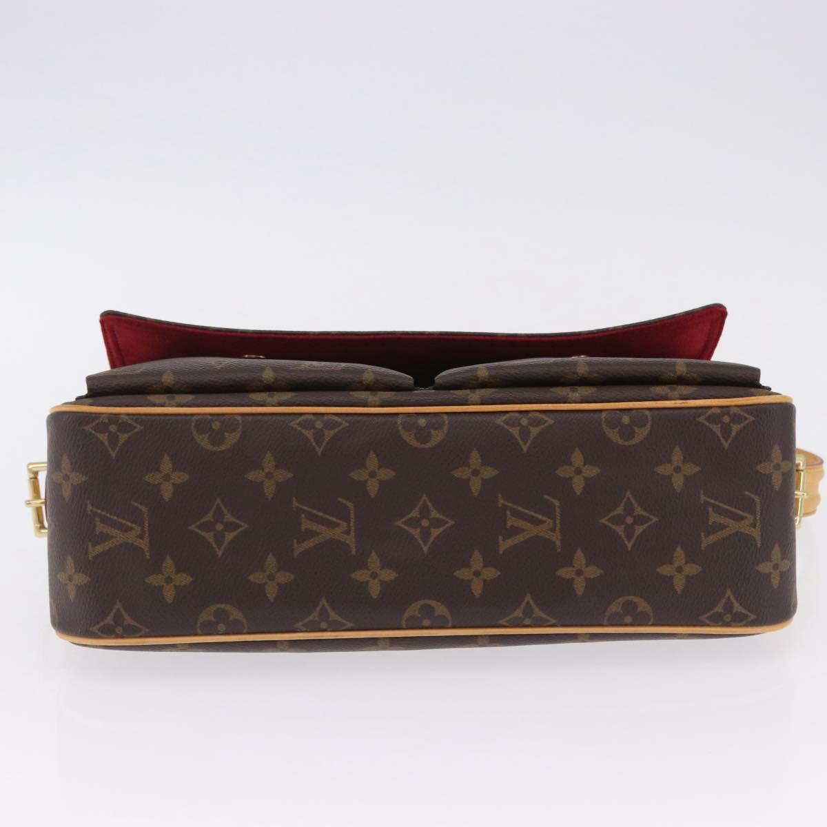 LOUIS VUITTON Monogram Viva Cite MM Shoulder Bag M51164 LV Auth 202149V