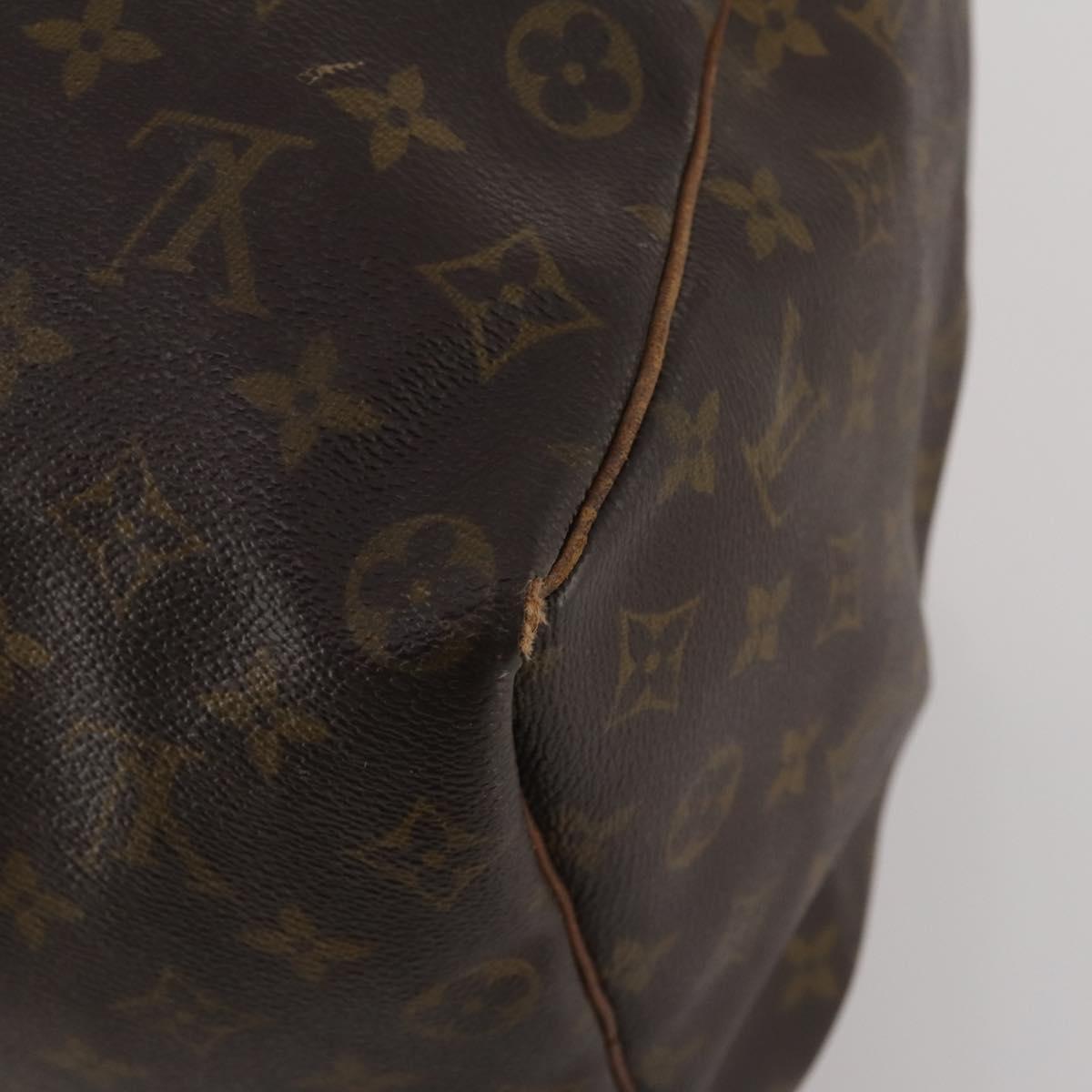 LOUIS VUITTON Monogram Keepall 50 Boston Bag M41426 LV Auth 202150