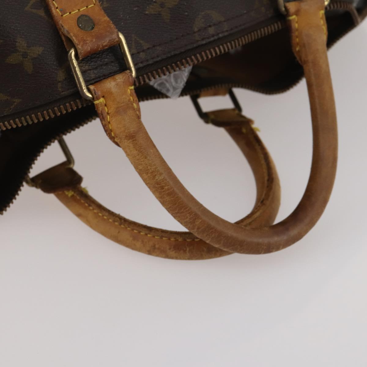 LOUIS VUITTON Monogram Keepall 50 Boston Bag M41426 LV Auth 202150
