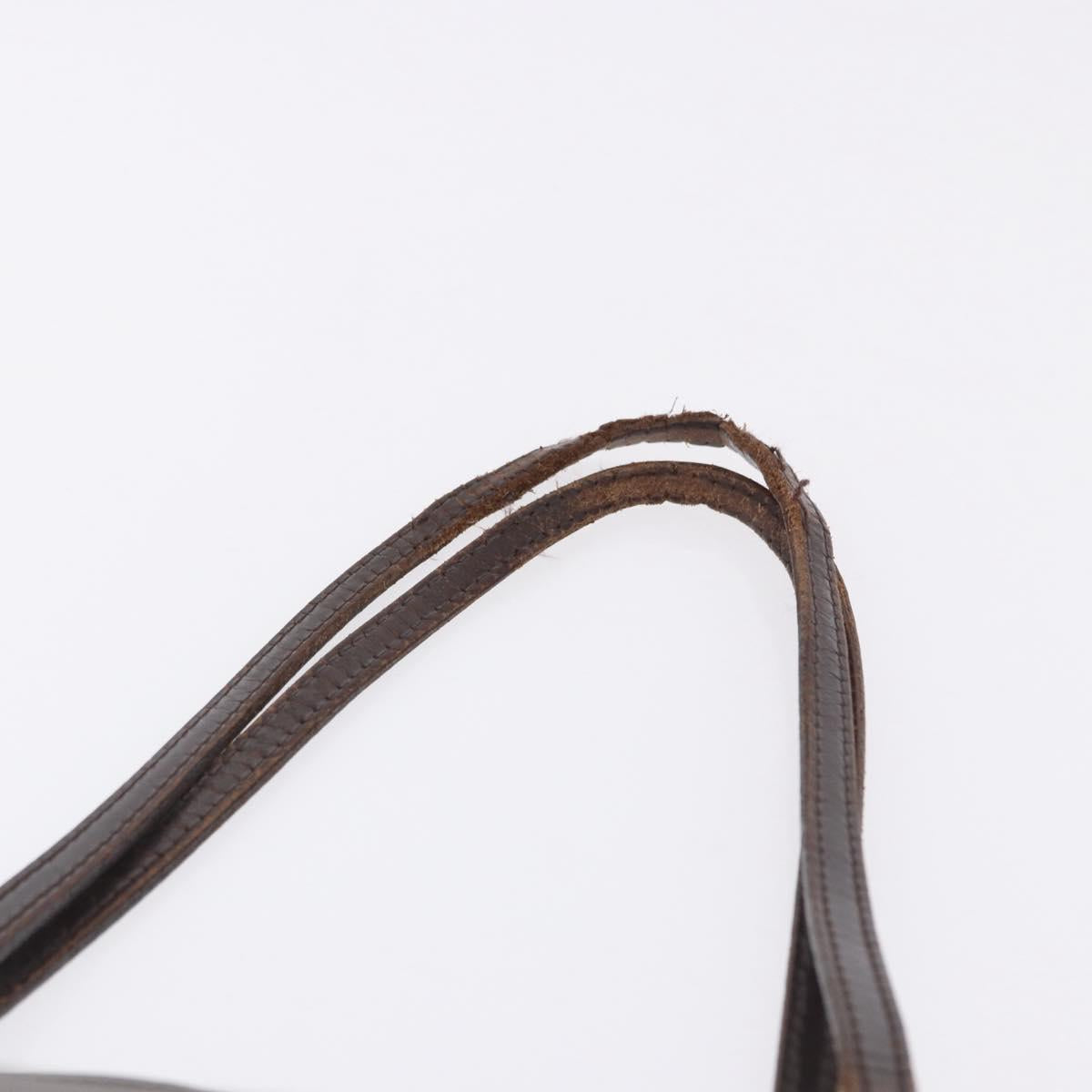 LOUIS VUITTON Damier Ebene Neverfull MM Tote Bag N51105 LV Auth 202177