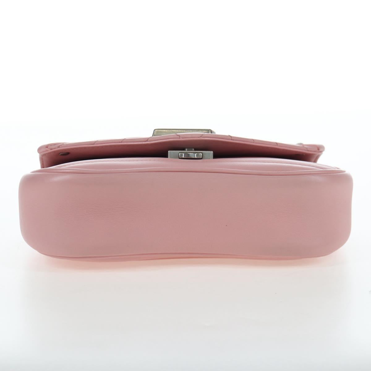 LOUIS VUITTON New Wave Chain Bag MM Shoulder Bag Pink M51944 LV Auth 202180V