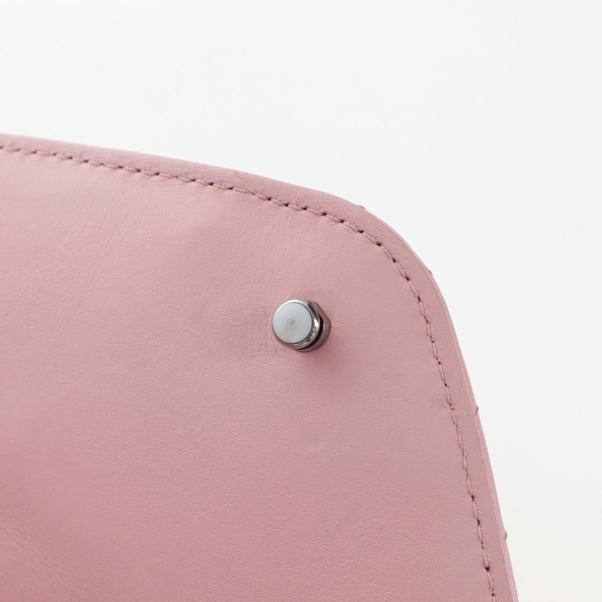 LOUIS VUITTON New Wave Chain Bag MM Shoulder Bag Pink M51944 LV Auth 202180V