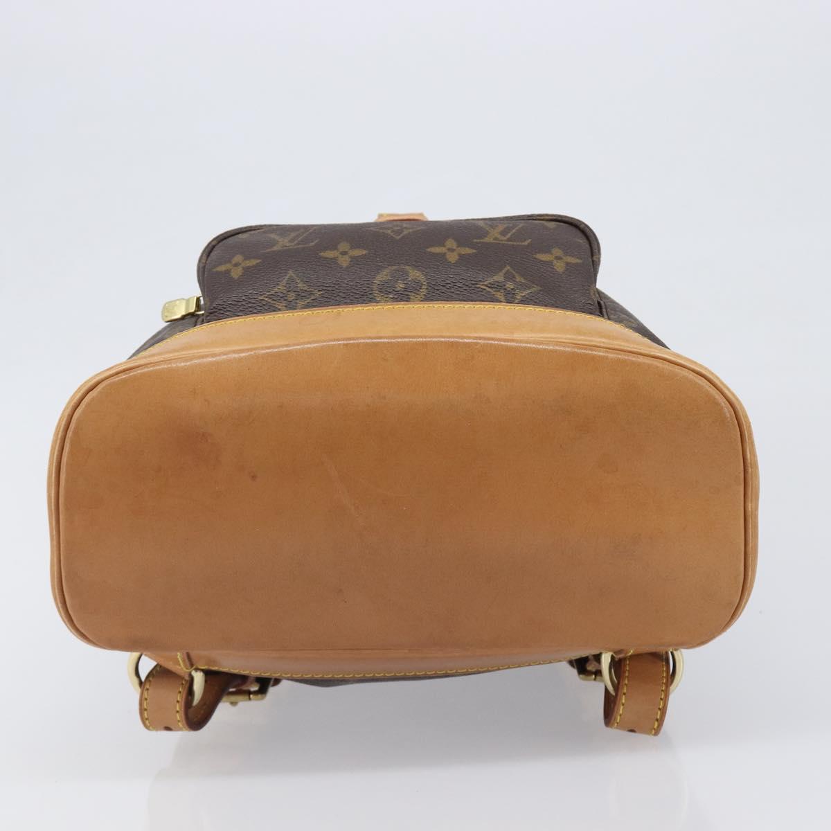 LOUIS VUITTON Monogram Montsouris MM Backpack M51136 LV Auth 202189V