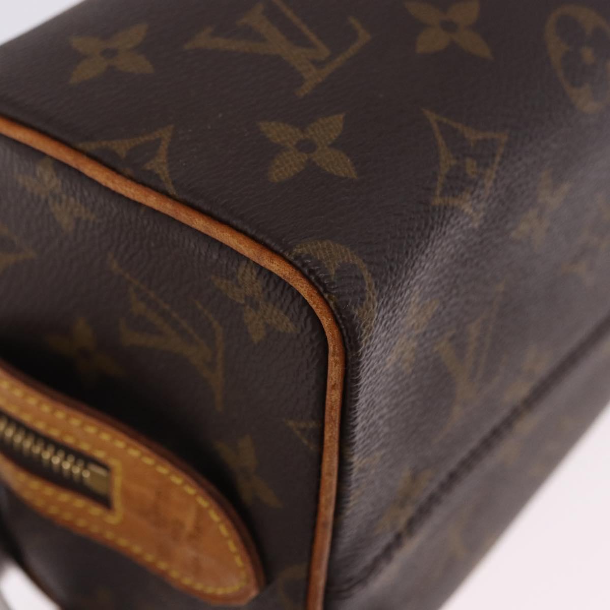 LOUIS VUITTON Monogram Trousse Patte Pression Cosmetic Pouch M47636 Auth 202190V