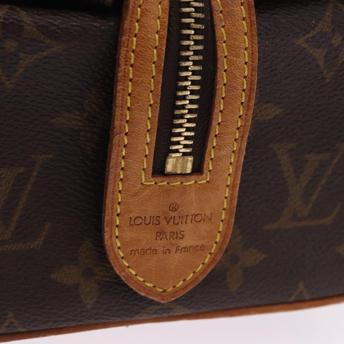 LOUIS VUITTON Monogram Trousse Patte Pression Cosmetic Pouch M47636 Auth 202190V