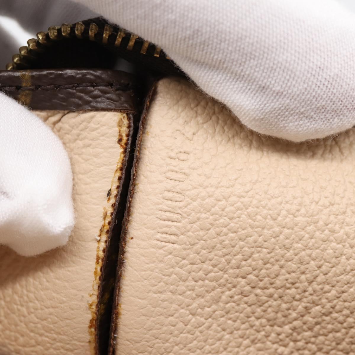 LOUIS VUITTON Monogram Poche Toilette 19 Pouch M47544 LV Auth 202192A