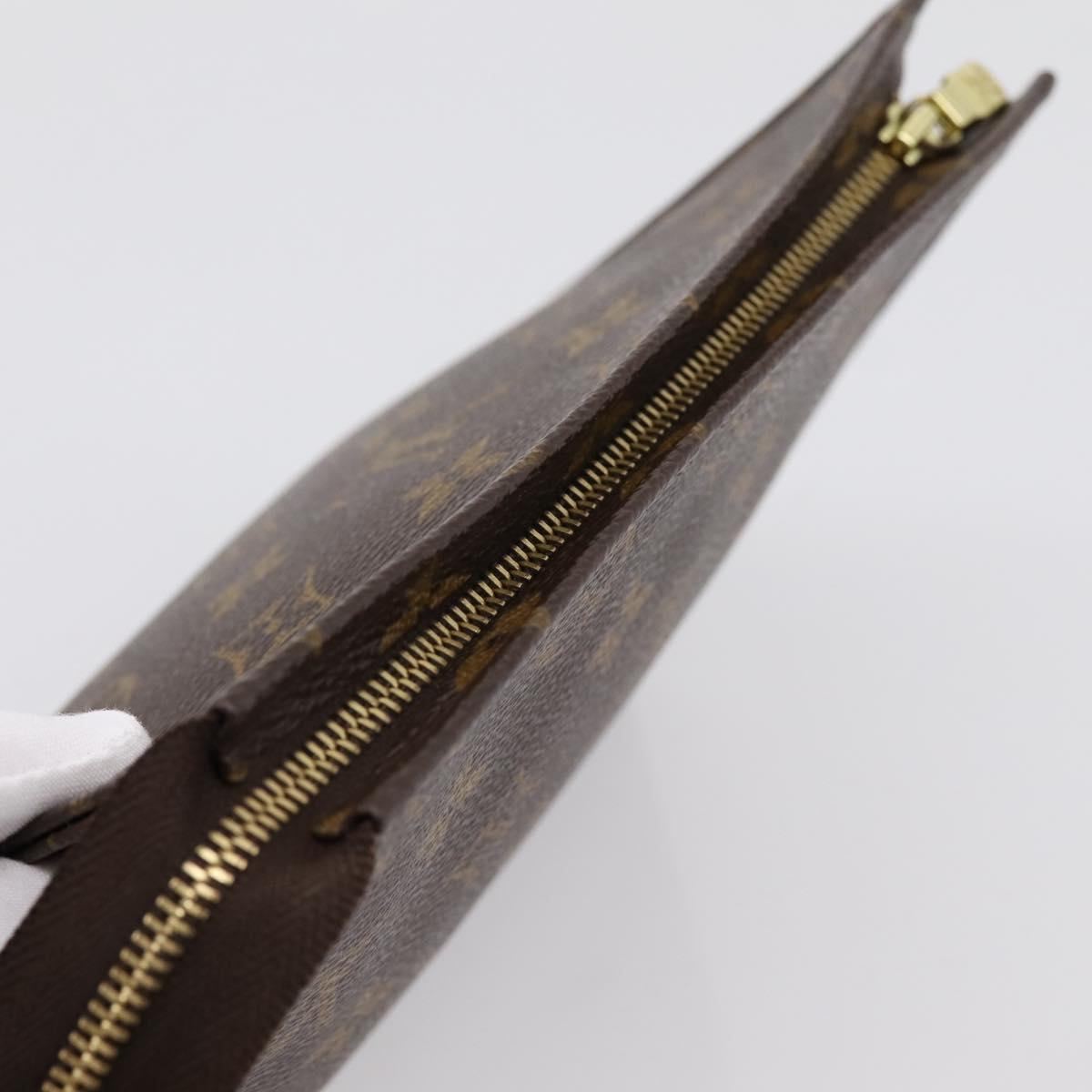 LOUIS VUITTON Monogram Poche Toilette 19 Pouch M47544 LV Auth 202192A