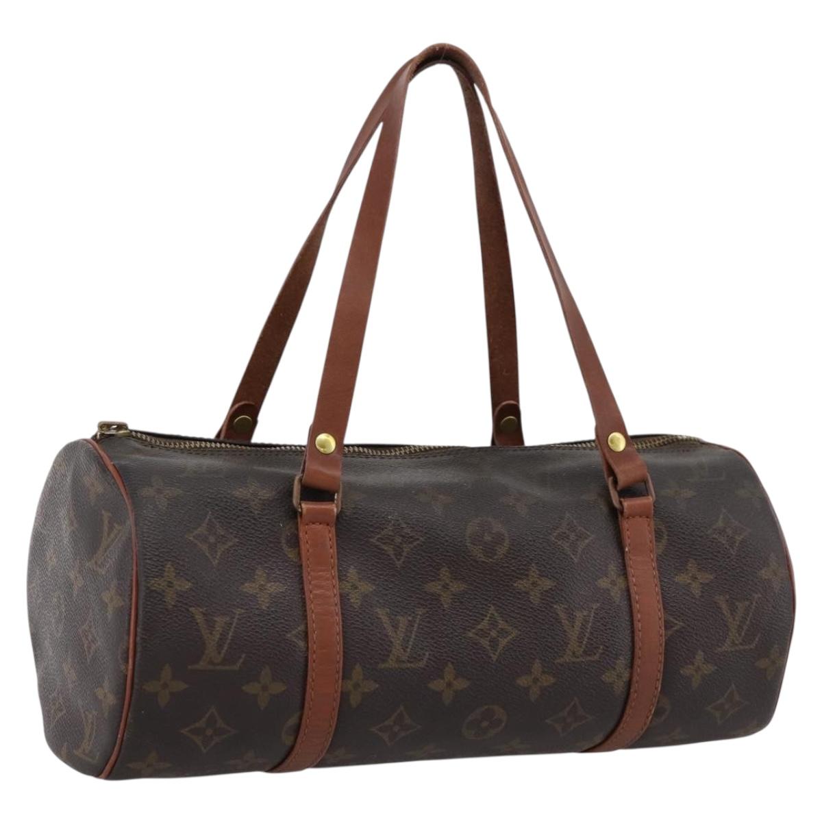 LOUIS VUITTON Monogram Papillon 30 Hand Bag Vintage M51365 LV Auth 202194