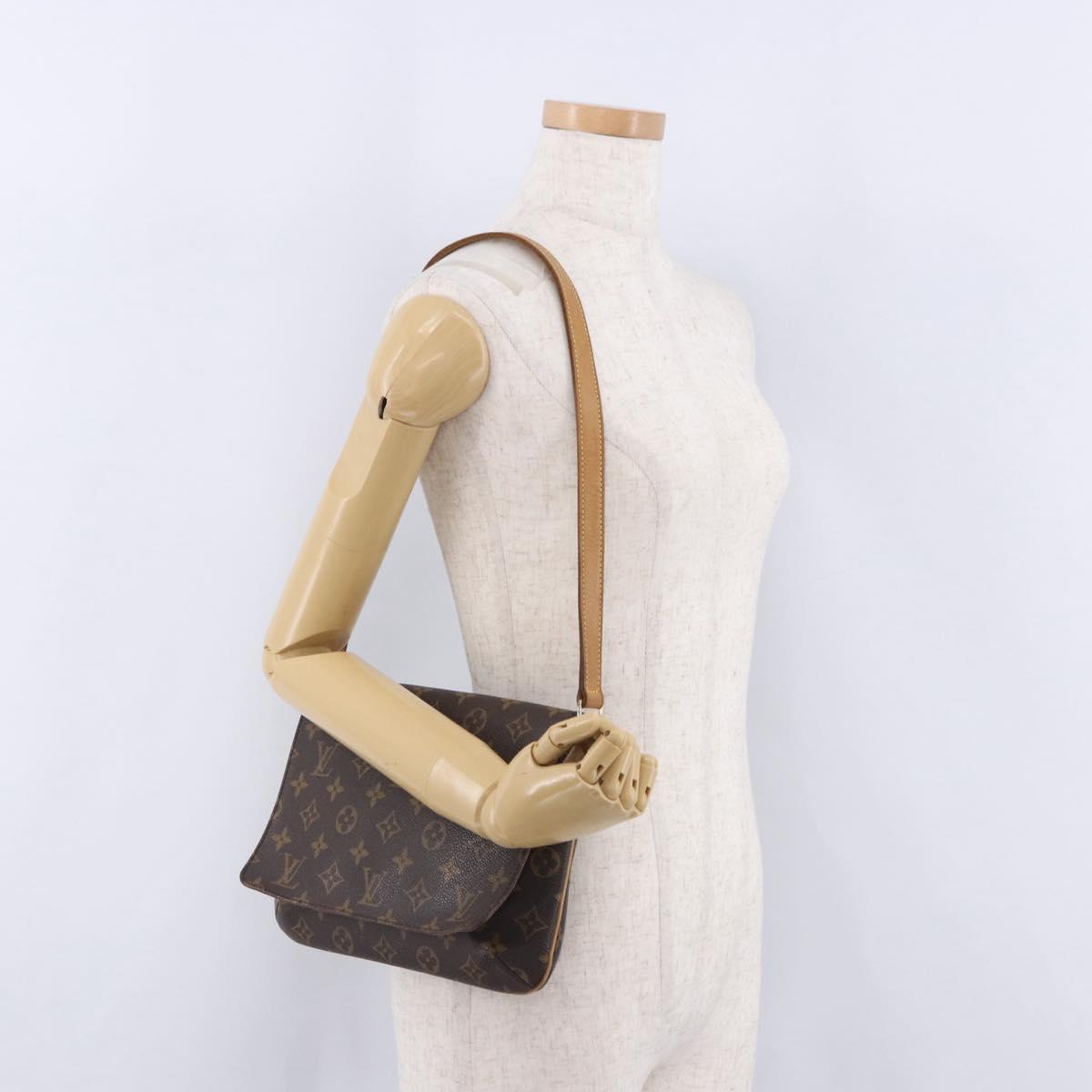 LOUIS VUITTON Monogram Musette Tango Short Strap Bag M51257 LV Auth 202196V