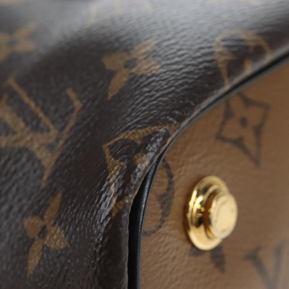 LOUIS VUITTON Monogram Reverse Vanity NVPM Hand Bag 2way M45165 LV Auth 202201SM