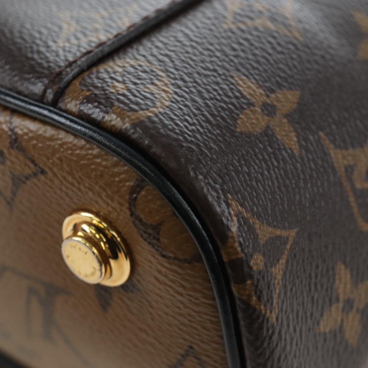 LOUIS VUITTON Monogram Reverse Vanity NVPM Hand Bag 2way M45165 LV Auth 202201SM