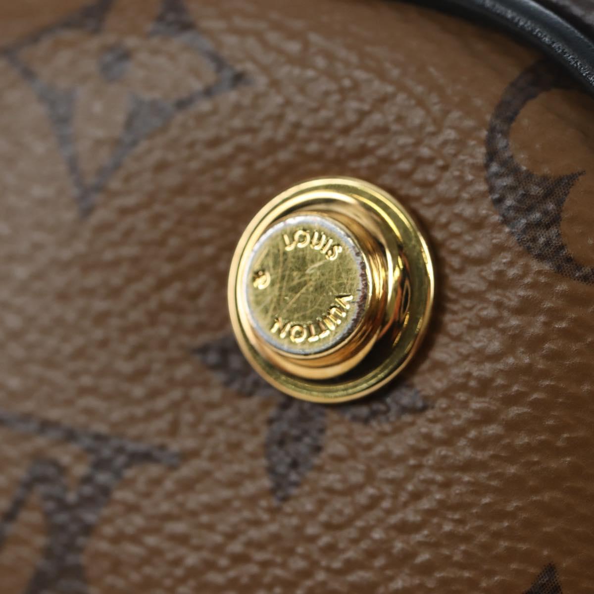 LOUIS VUITTON Monogram Reverse Vanity NVPM Hand Bag 2way M45165 LV Auth 202201SM