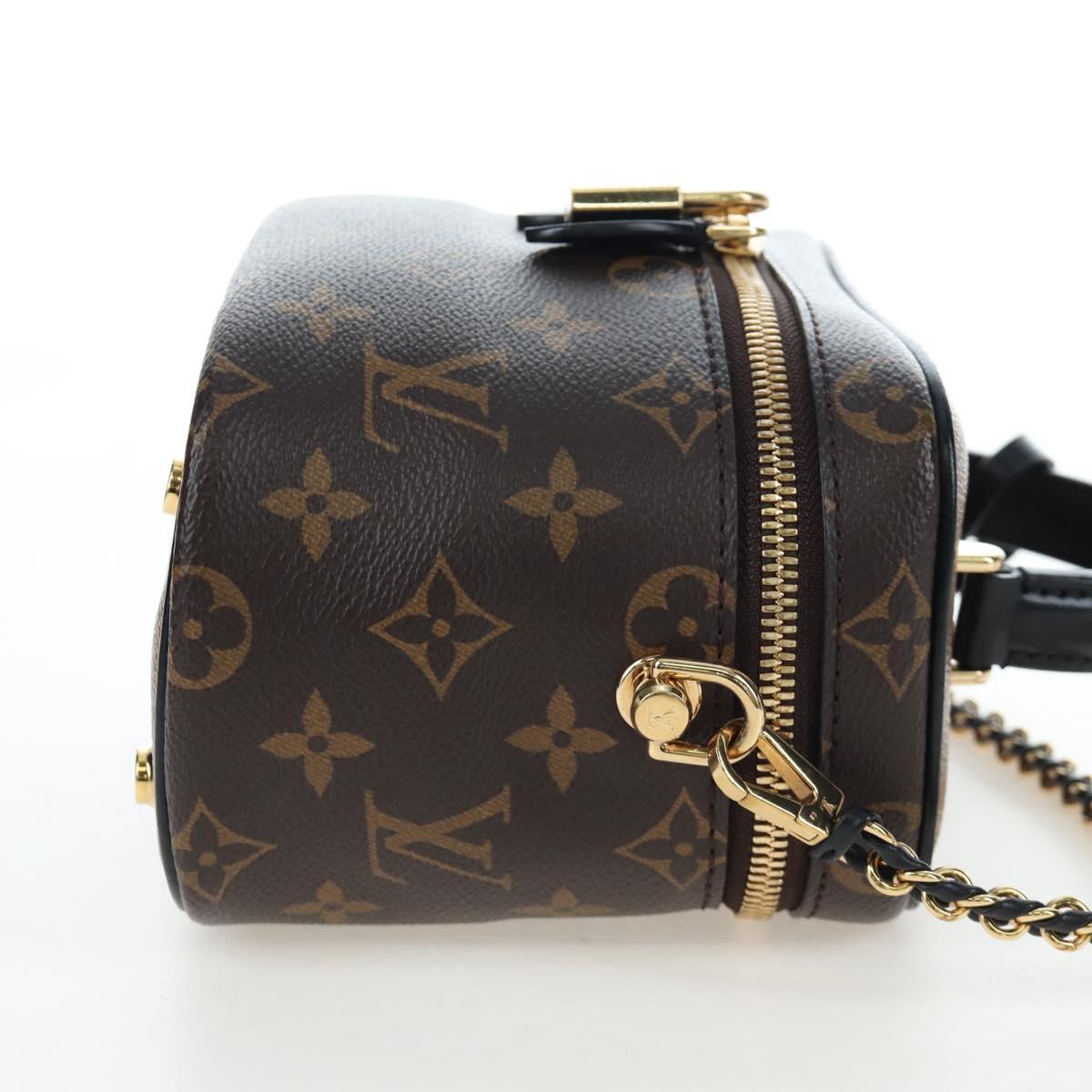 LOUIS VUITTON Monogram Reverse Vanity NVPM Hand Bag 2way M45165 LV Auth 202201SM