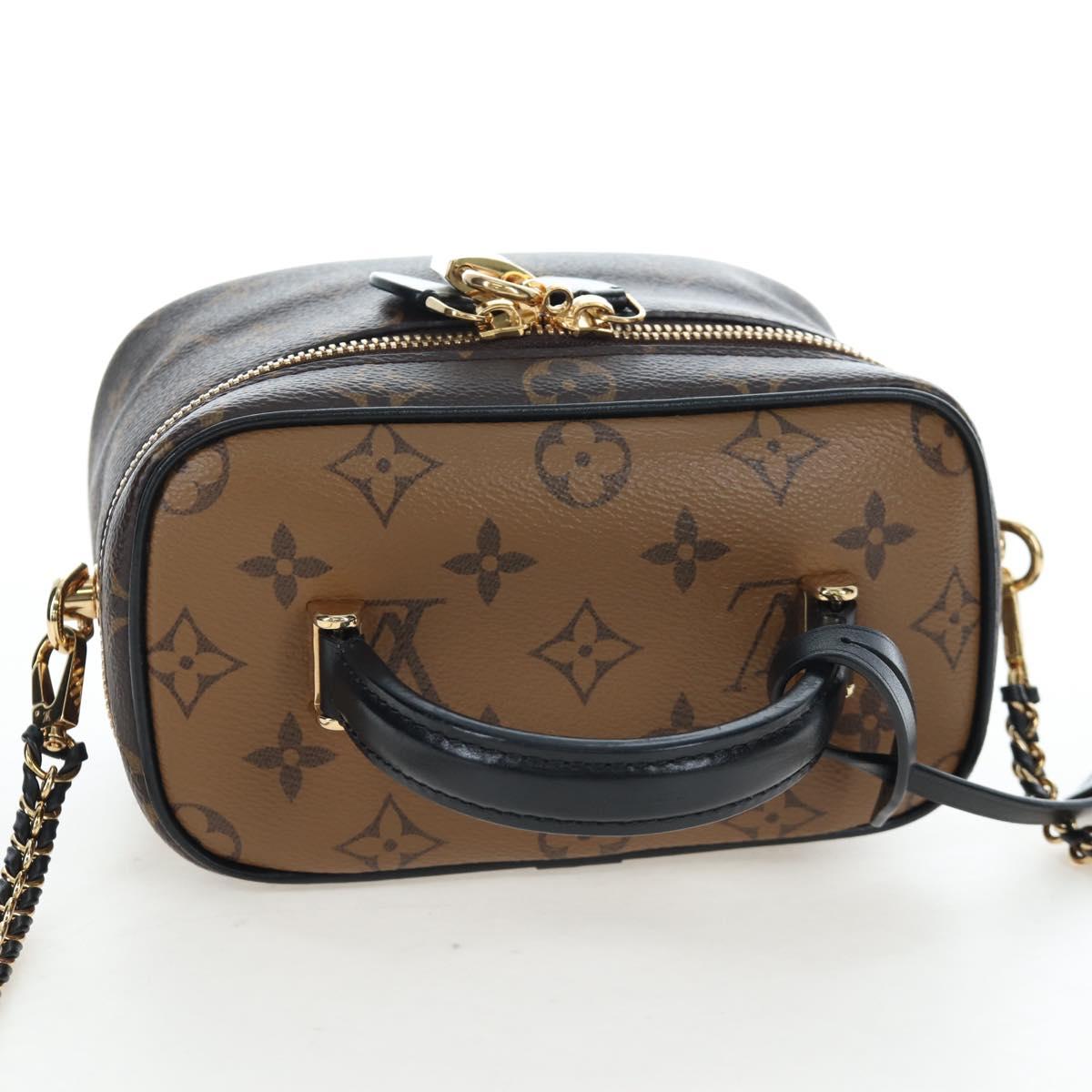LOUIS VUITTON Monogram Reverse Vanity NVPM Hand Bag 2way M45165 LV Auth 202201SM