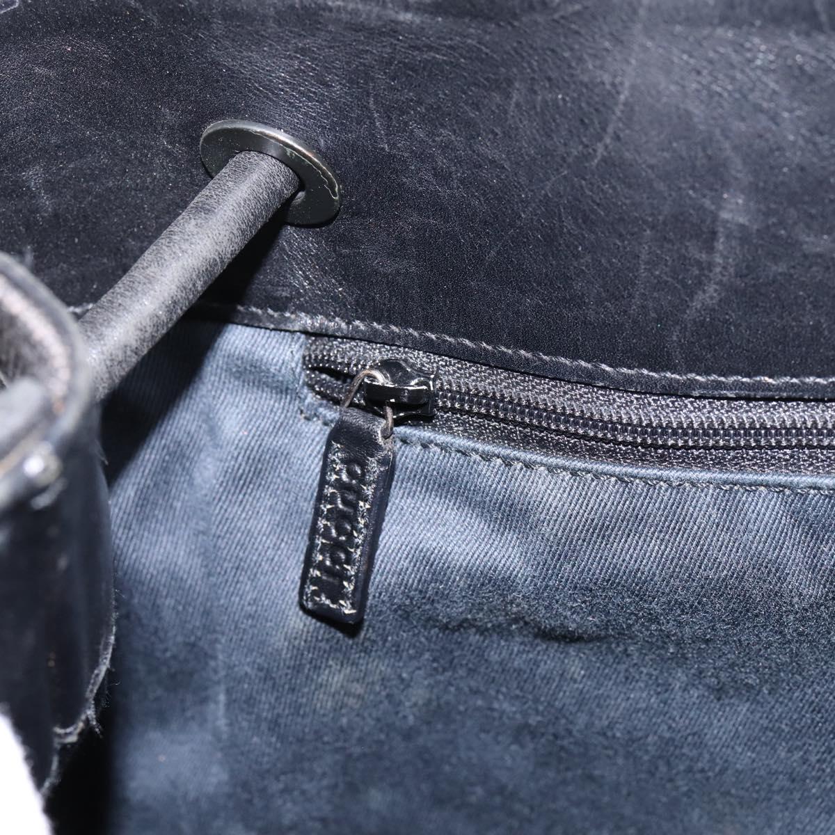 GUCCI GG Canvas Tote Bag Black 101341 Auth 202202