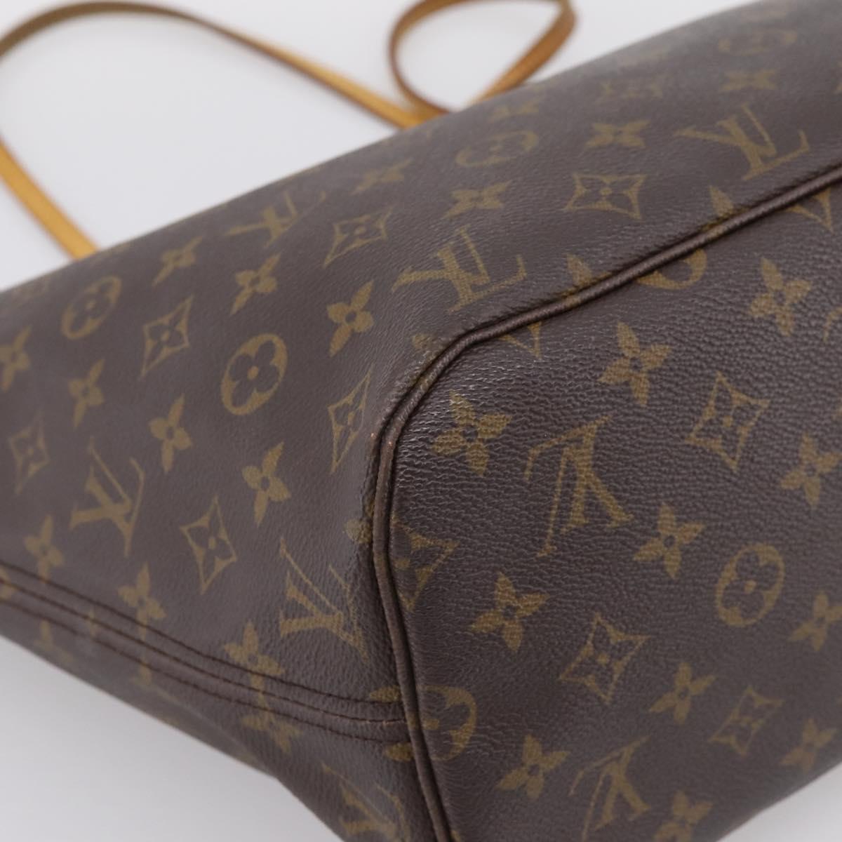 LOUIS VUITTON Monogram Neverfull MM Tote Bag M40156 LV Auth 202208A