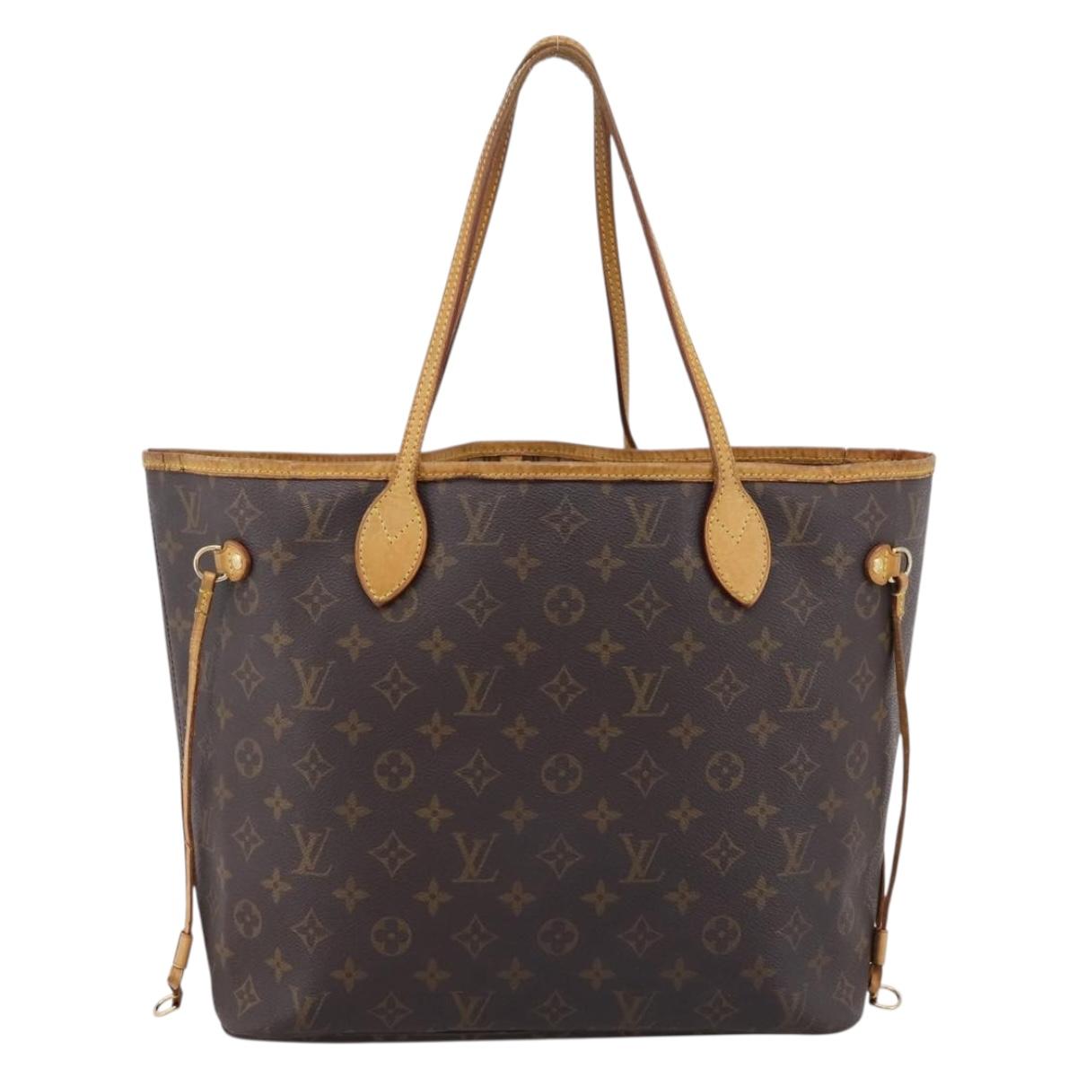 LOUIS VUITTON Monogram Neverfull MM Tote Bag M40156 LV Auth 202208A