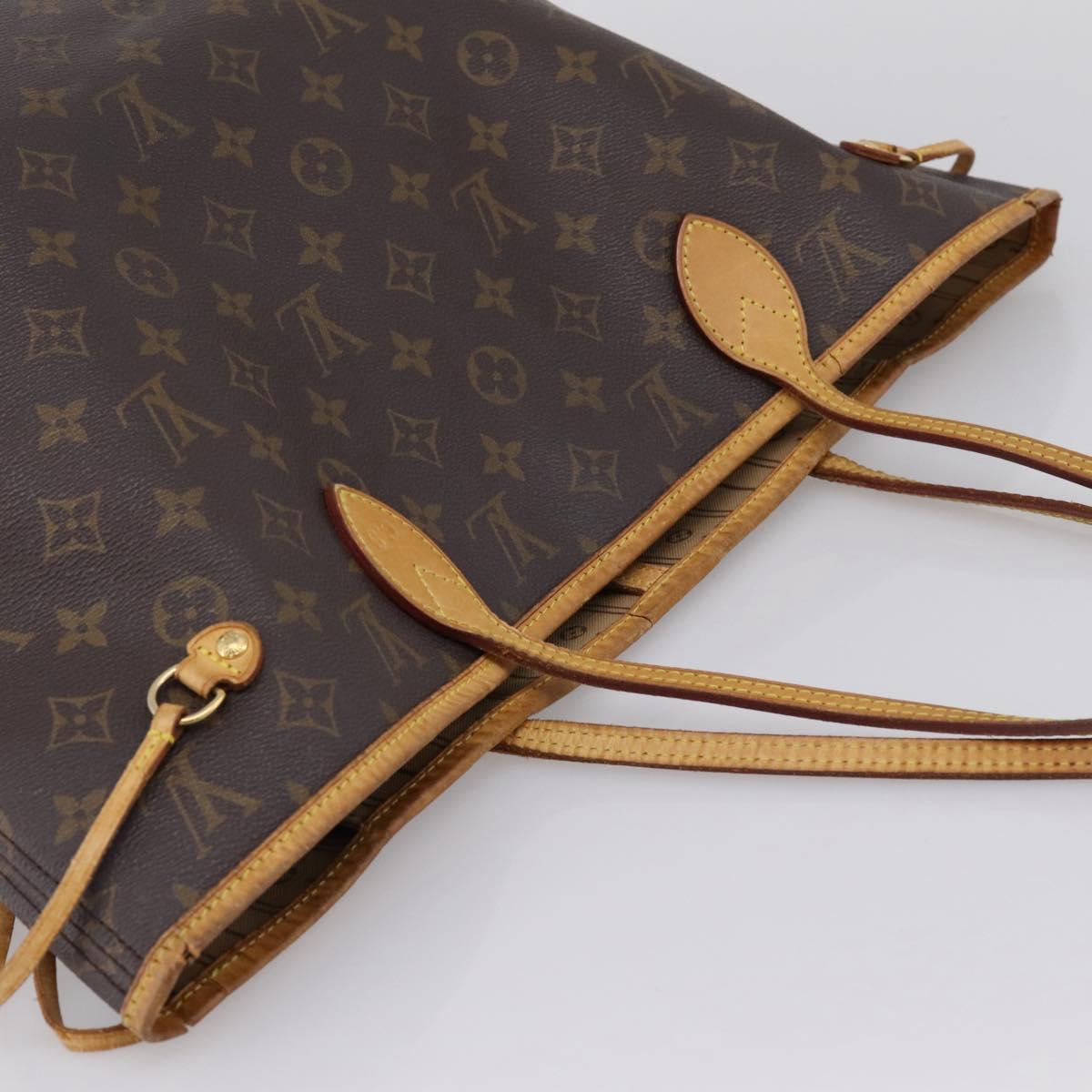 LOUIS VUITTON Monogram Neverfull MM Tote Bag M40156 LV Auth 202208A