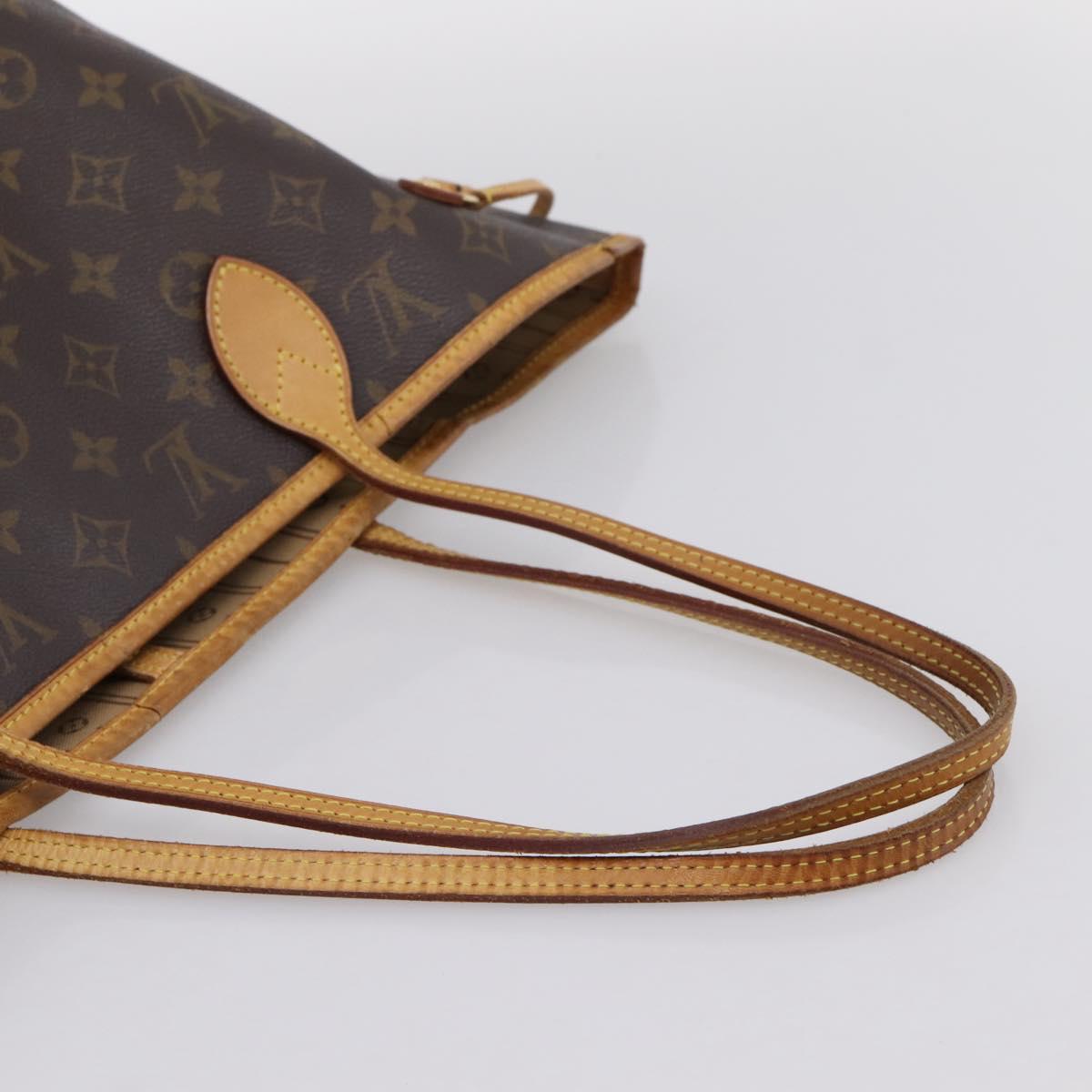 LOUIS VUITTON Monogram Neverfull MM Tote Bag M40156 LV Auth 202208A