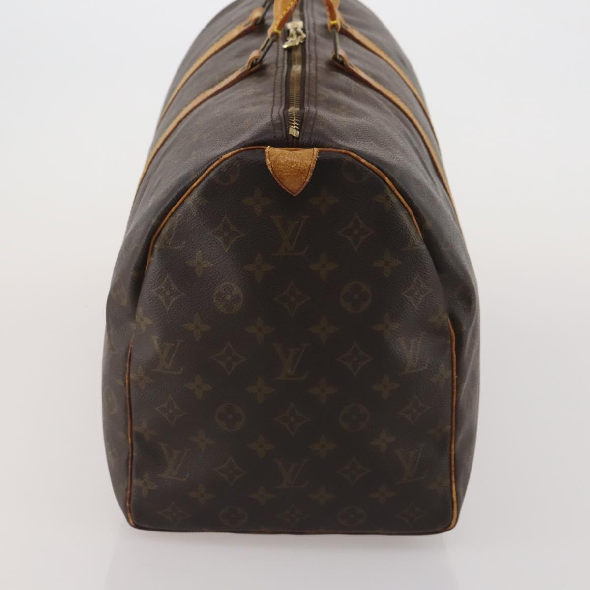 LOUIS VUITTON Monogram Keepall 50 Boston Bag M41426 LV Auth 202210