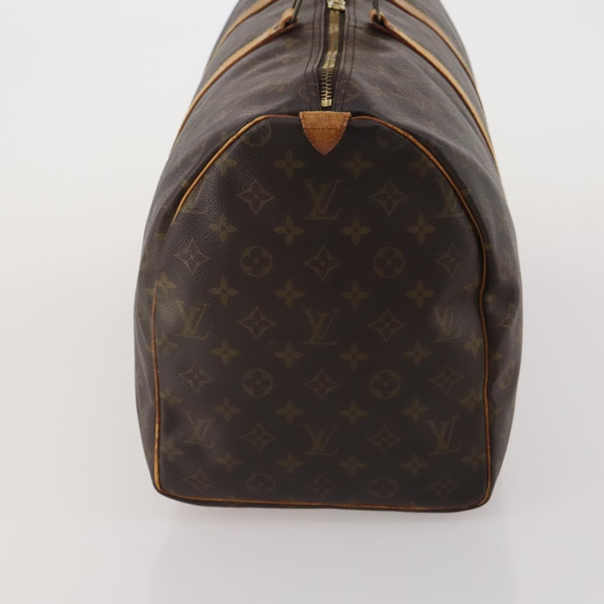 LOUIS VUITTON Monogram Keepall 50 Boston Bag M41426 LV Auth 202210
