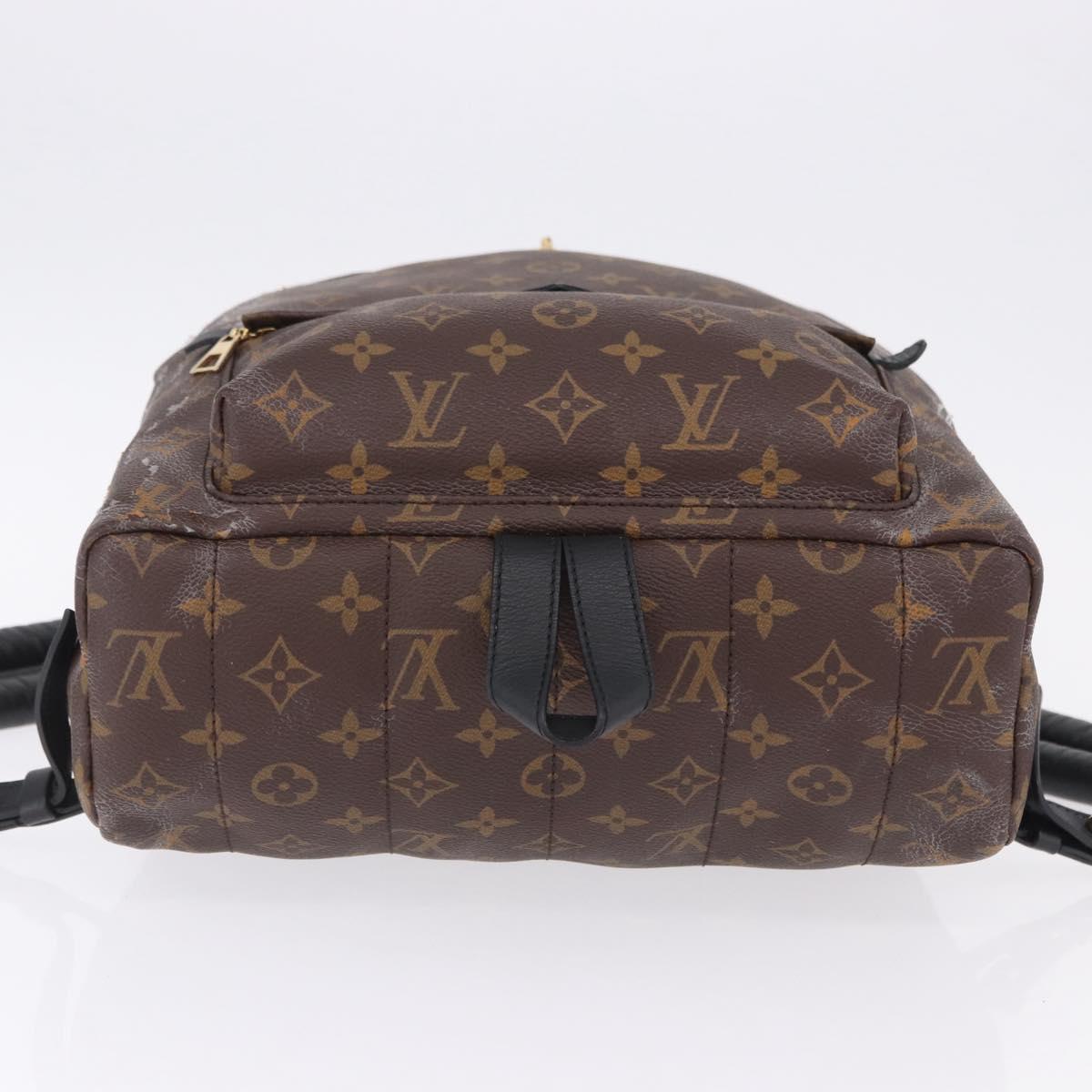 LOUIS VUITTON Monogram Palm Springs MM Backpack M44874 LV Auth 202223
