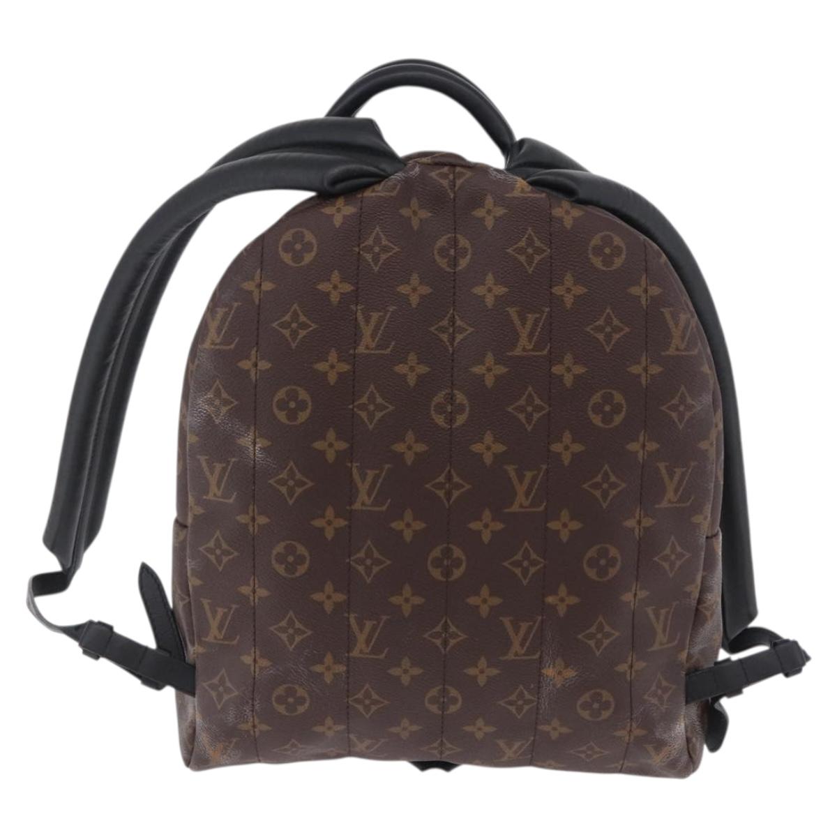 LOUIS VUITTON Monogram Palm Springs MM Backpack M44874 LV Auth 202223