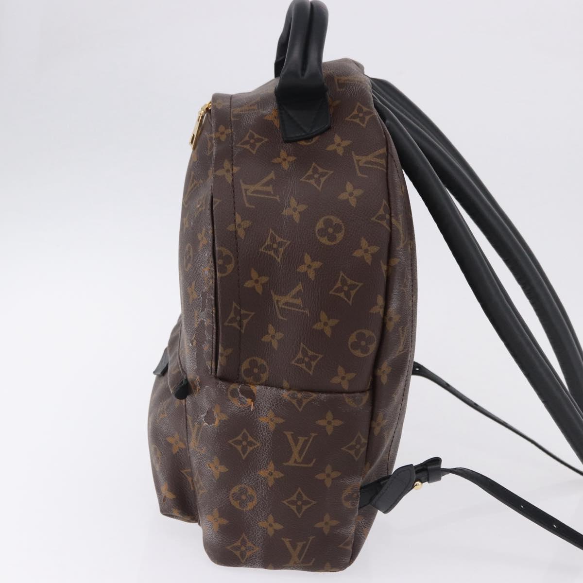 LOUIS VUITTON Monogram Palm Springs MM Backpack M44874 LV Auth 202223