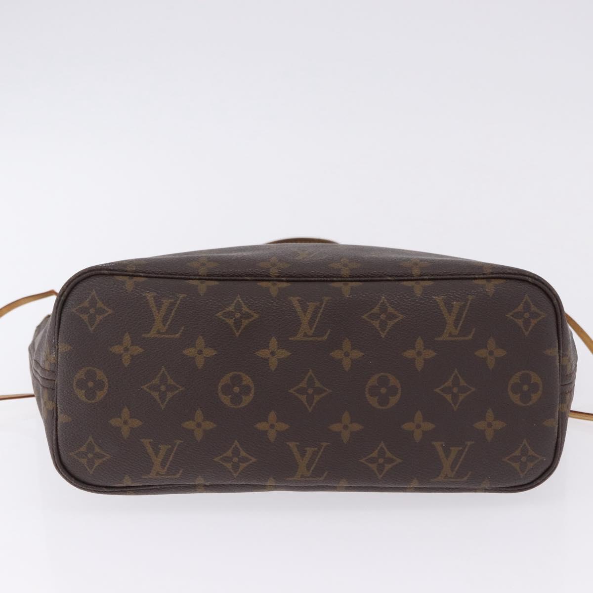 LOUIS VUITTON Monogram Neverfull PM Tote Bag M40155 LV Auth 202230