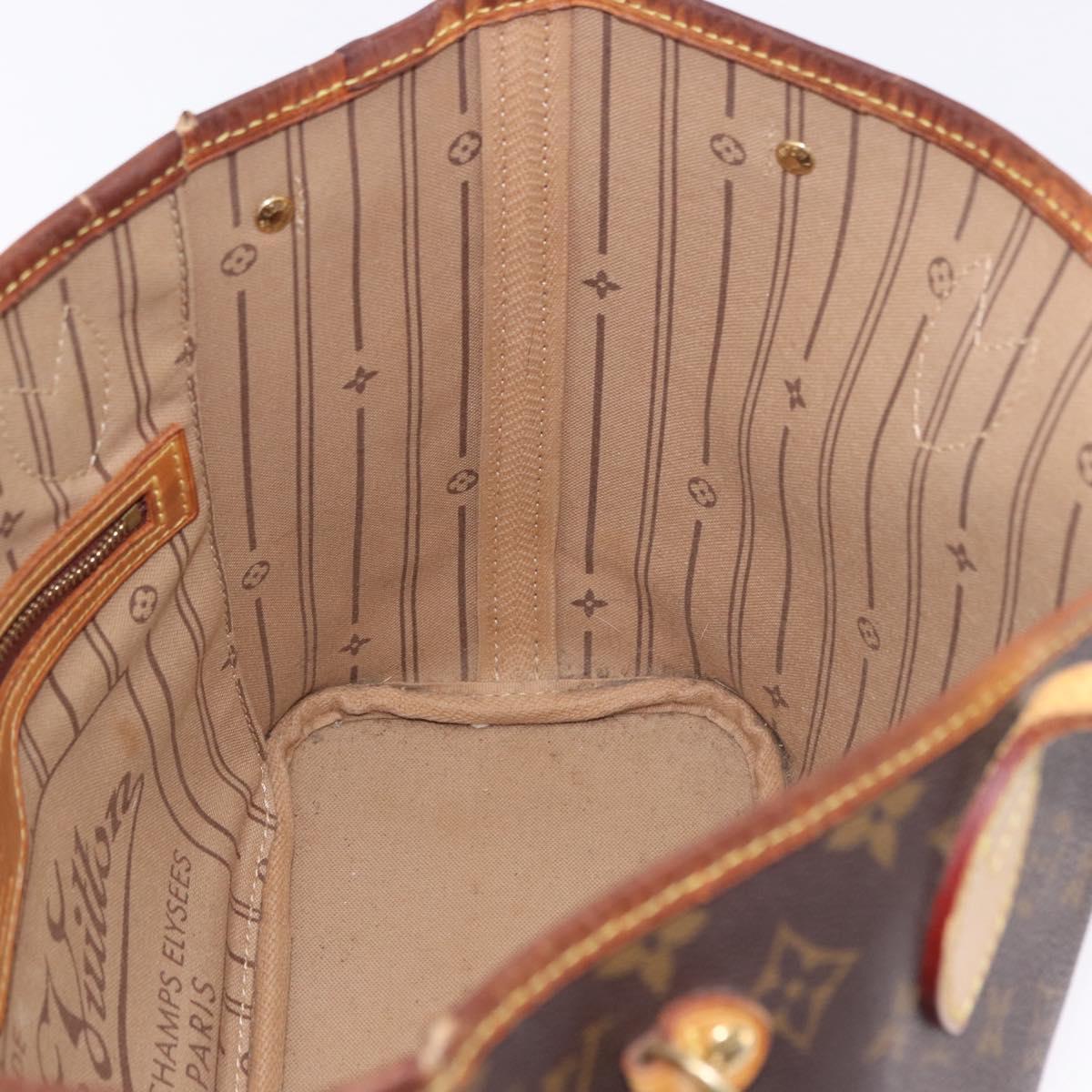 LOUIS VUITTON Monogram Neverfull PM Tote Bag M40155 LV Auth 202230