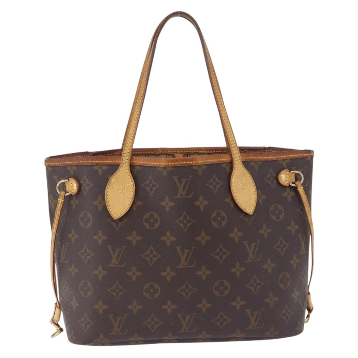 LOUIS VUITTON Monogram Neverfull PM Tote Bag M40155 LV Auth 202230