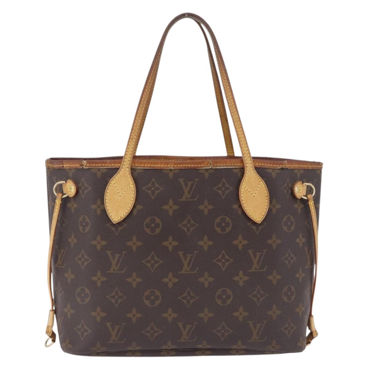 LOUIS VUITTON Monogram Neverfull PM Tote Bag M40155 LV Auth 202230