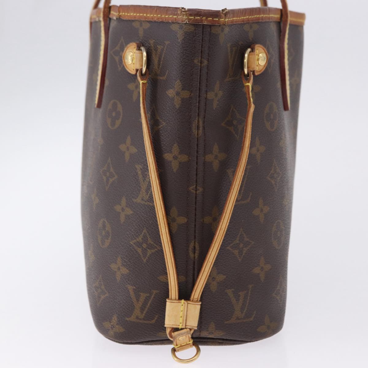LOUIS VUITTON Monogram Neverfull PM Tote Bag M40155 LV Auth 202230