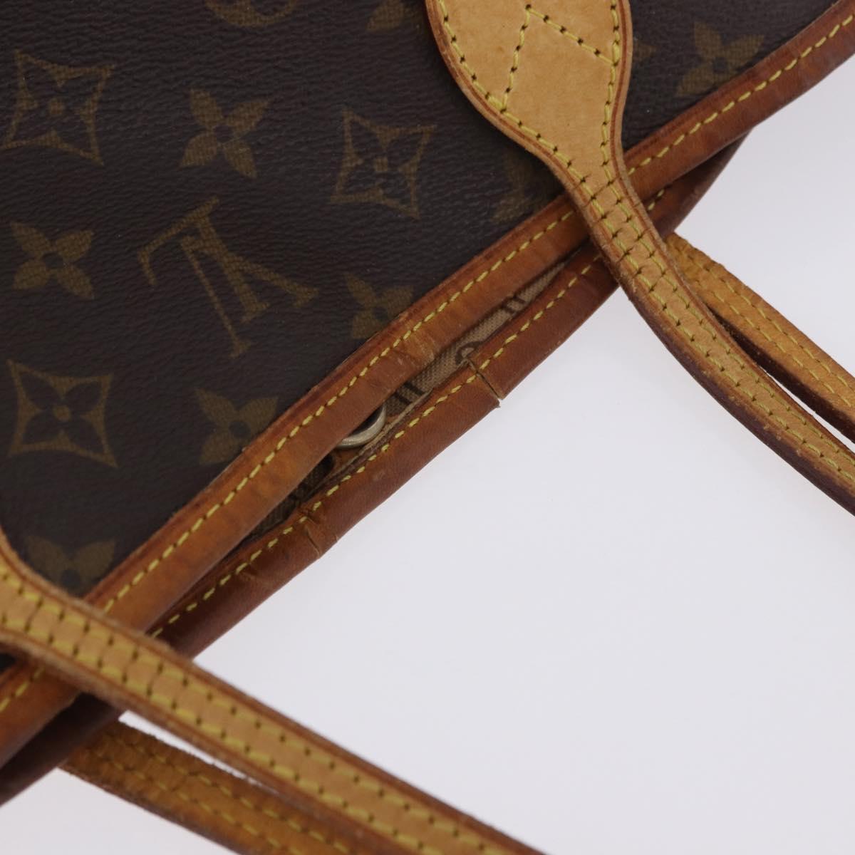 LOUIS VUITTON Monogram Neverfull PM Tote Bag M40155 LV Auth 202230