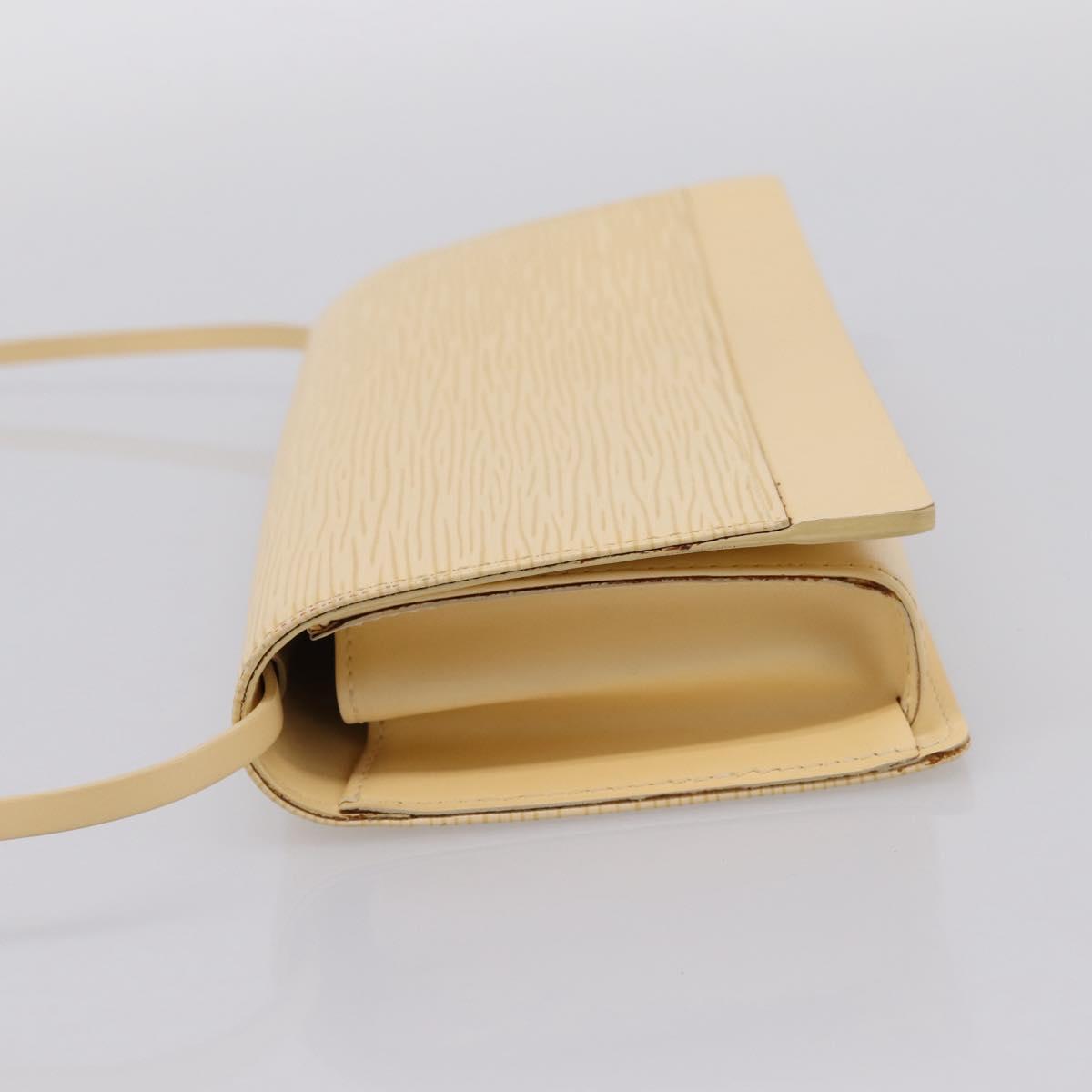 LOUIS VUITTON Epi Leather Honfleur Shoulder Bag Vanilla M5273A LV Auth 202238V